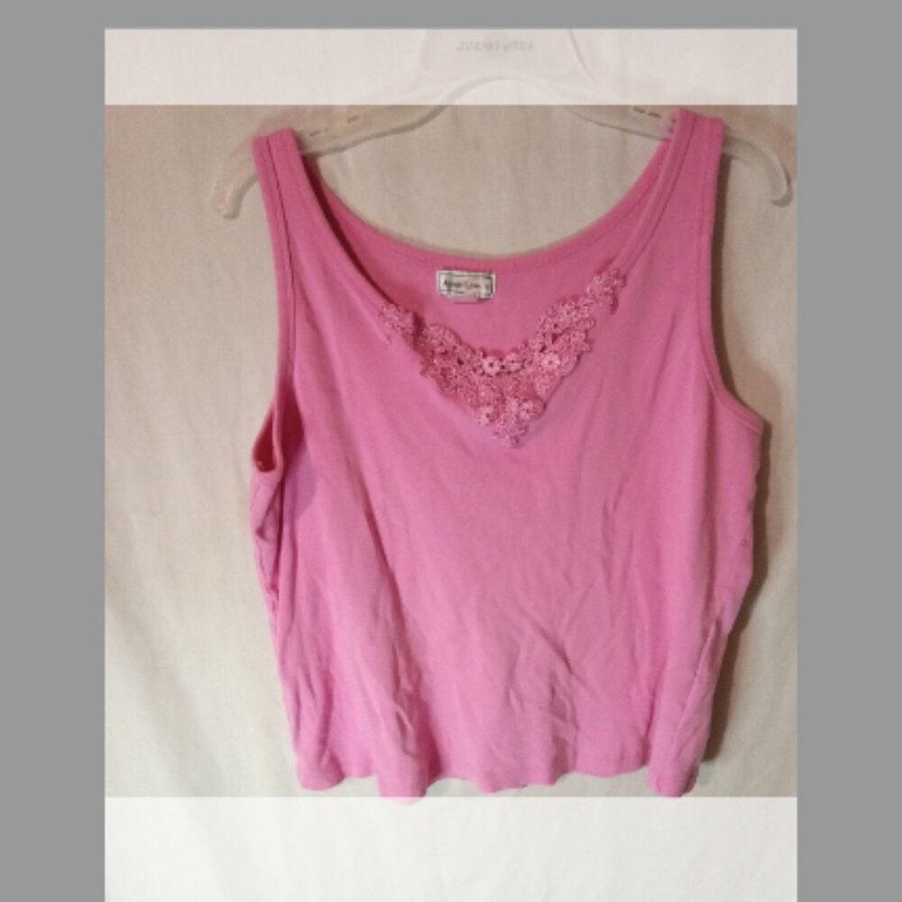 (Q) Anne Lewin Woman's Tank Top 2X Pink